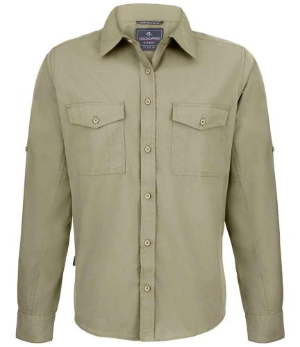 Craghoppers Expert Kiwi Long Sleeve Shirt - PEB - XXL